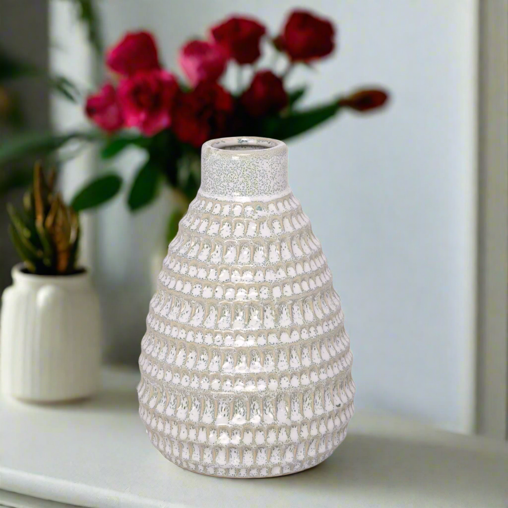 Ornavia Reactive Ceramic Vase