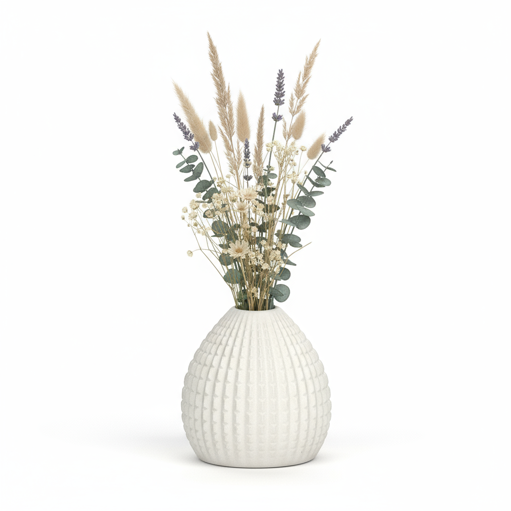 Zoya Matte Black Ceramic Vase