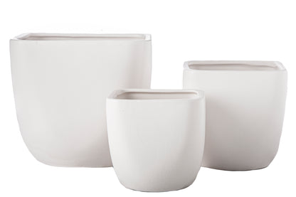 Ceramic Square Pot Matte Finish