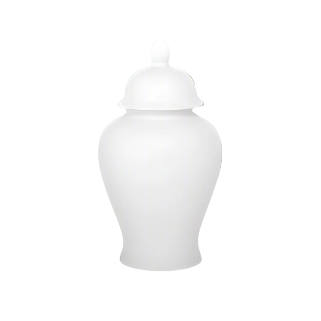 Darmelle Matte Ceramic Temple Jar