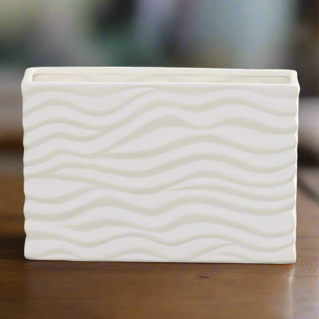 Arvella Ceramic Rectangle Vase Collection