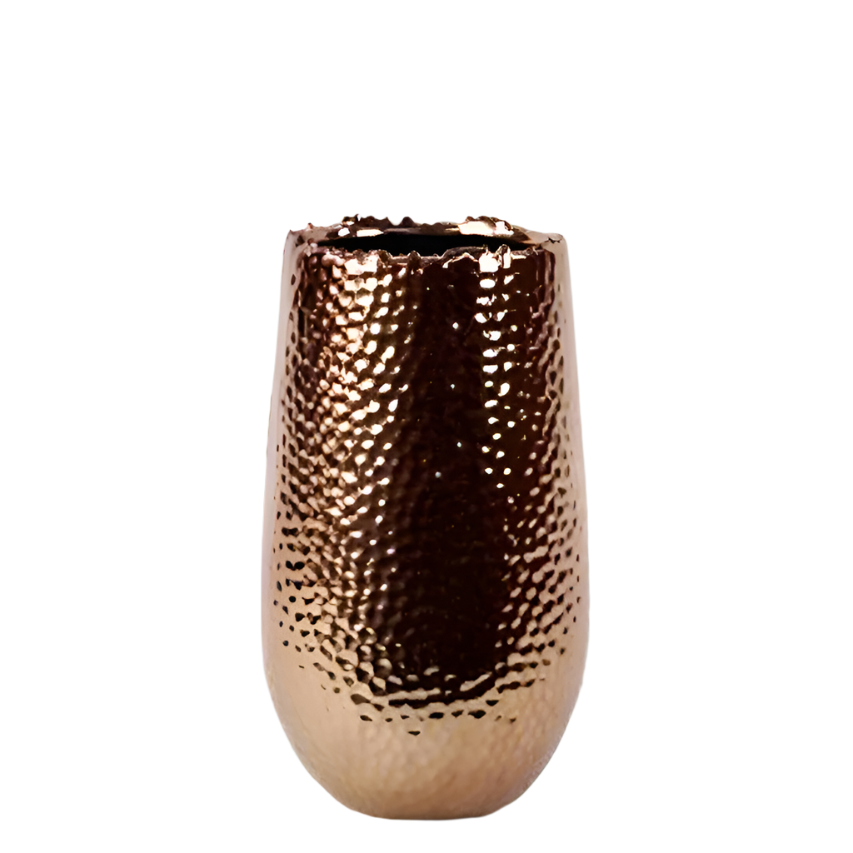 Xyrell Copper Chrome Vase