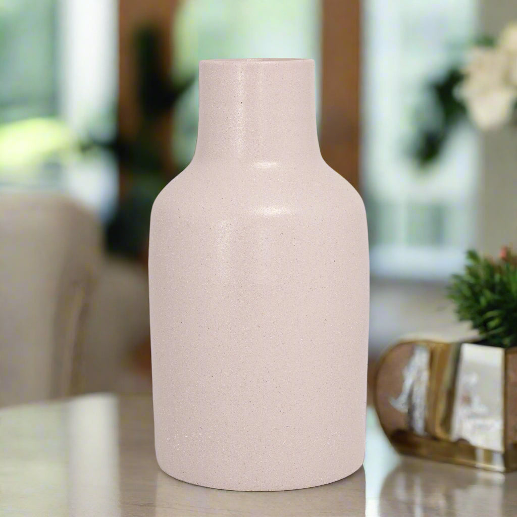 Maren Cream Stoneware Vases