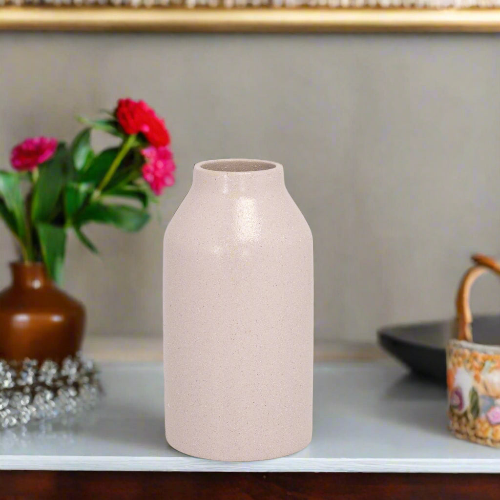 Maren Cream Stoneware Vases