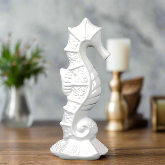Kelora Ceramic Seahorse Decor