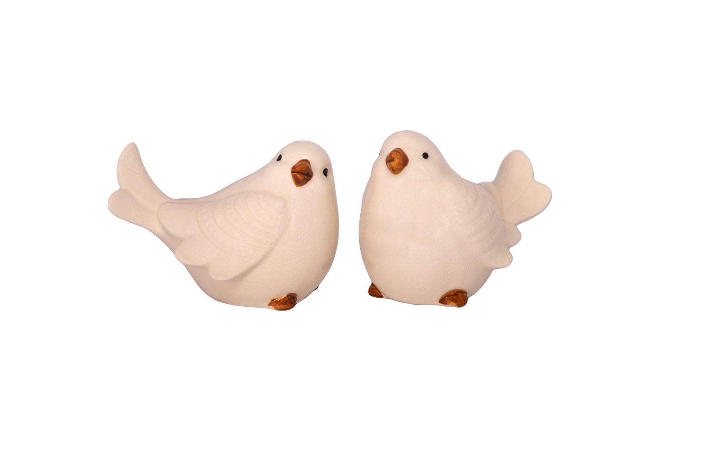 Crimson Porcelain Bird Figurine (Case Pack of 6)