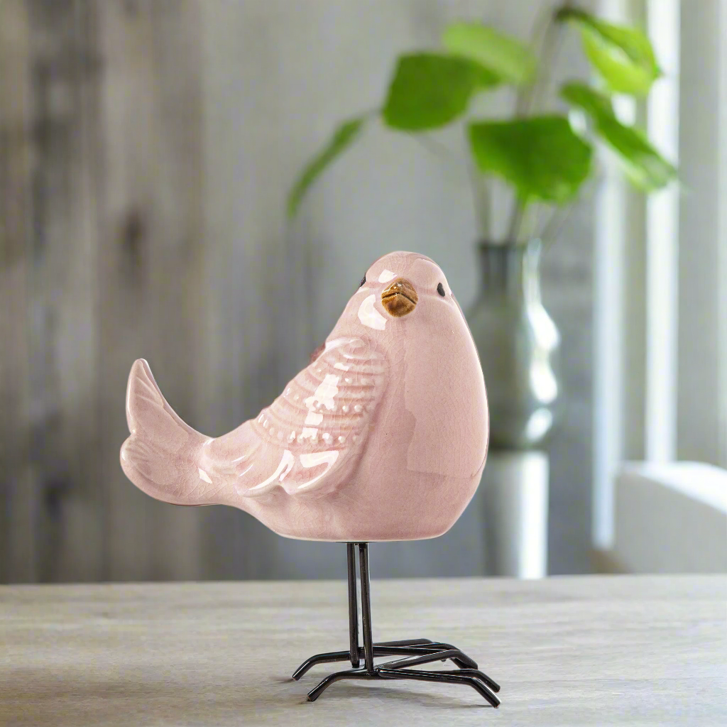 Floriven Porcelain Standing Bird Figurine