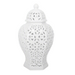 Valen Gloss White Temple Jar