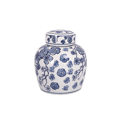 Ellery Ceramic Chinoiserie Ginger Jar