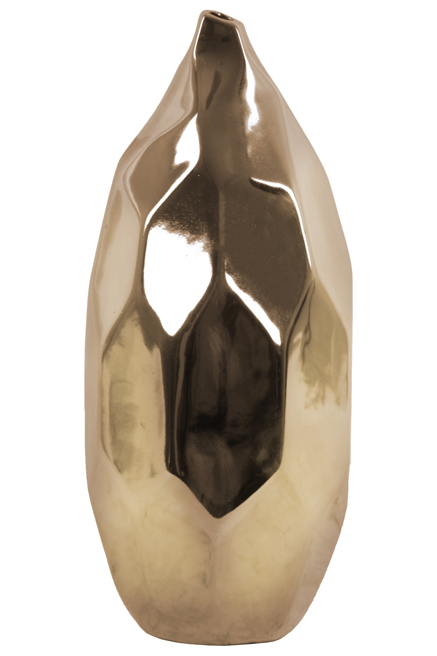 Tillee Ceramic Bellied Pattern Vase