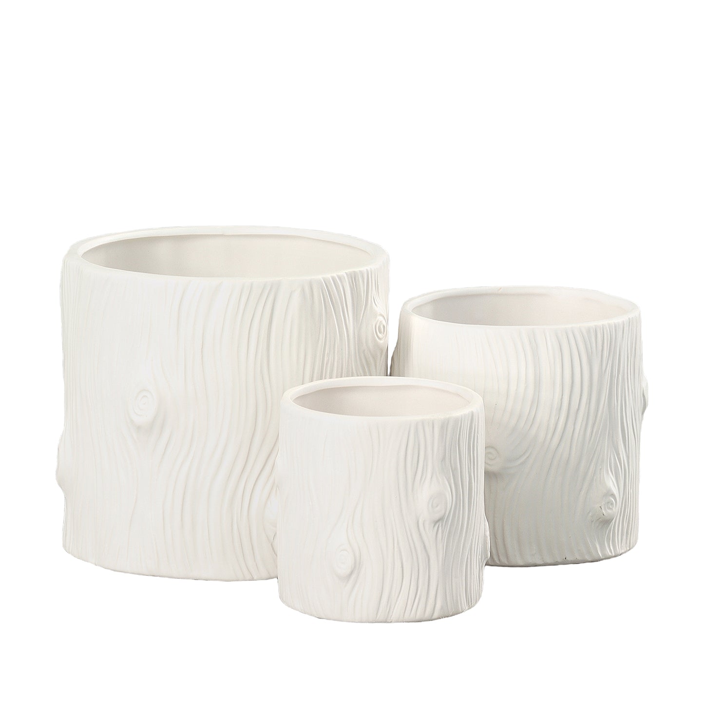 Danica Ceramic Round Planter Set (Set of 3)