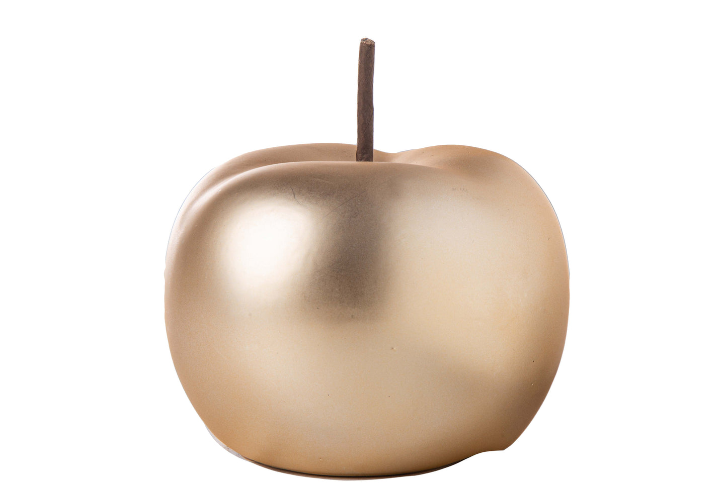 Nolyn Silver Ceramic Apple Decor