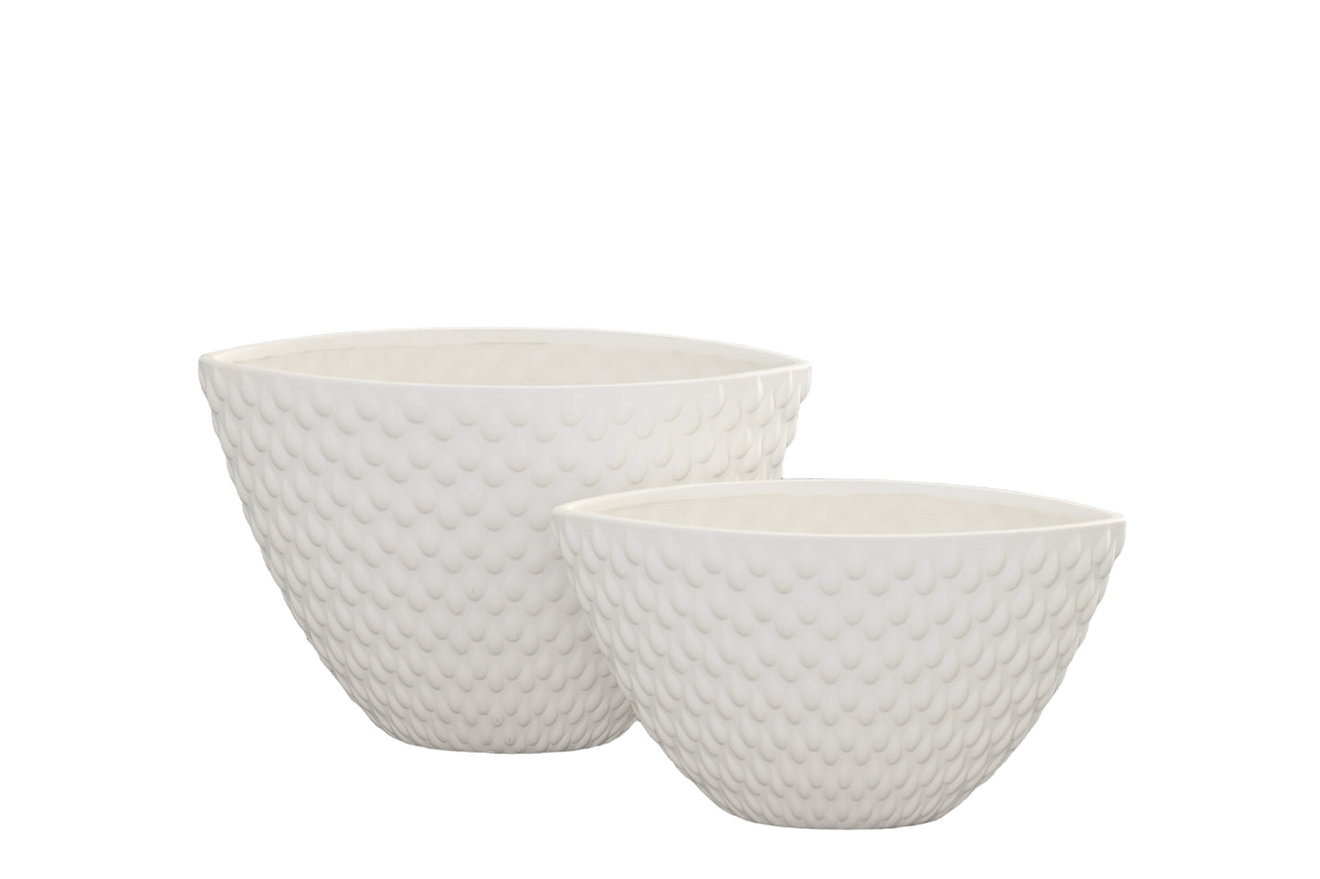 Lyra Ceramic Oval Bowl