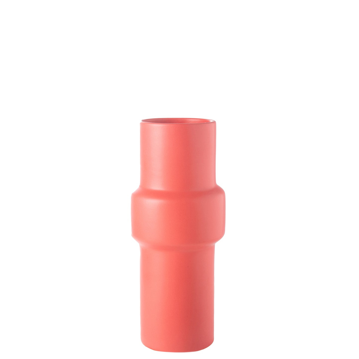 Mabel Ceramic Embossed Pipe Vase
