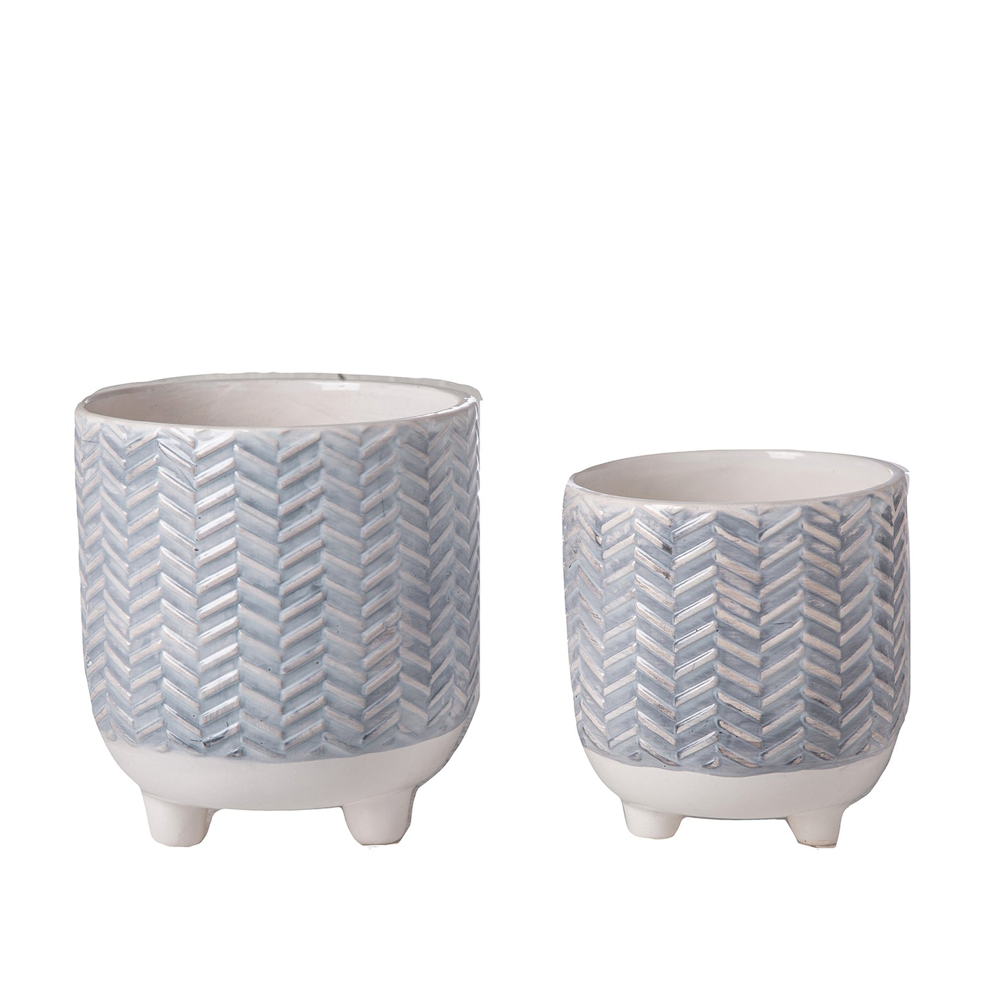 Quendra Geometric Tripod Planter Set (Set of 2)