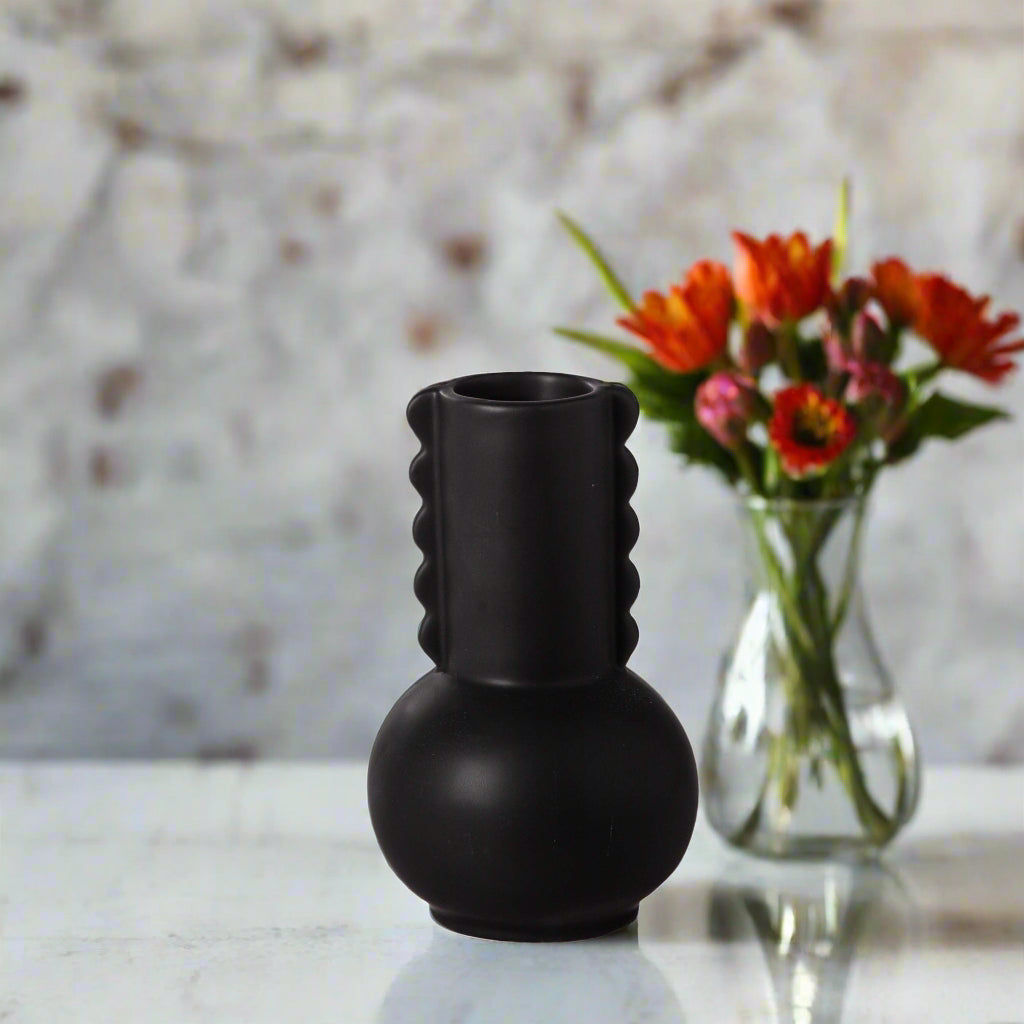 Dorel Round Bellied Ceramic Vase