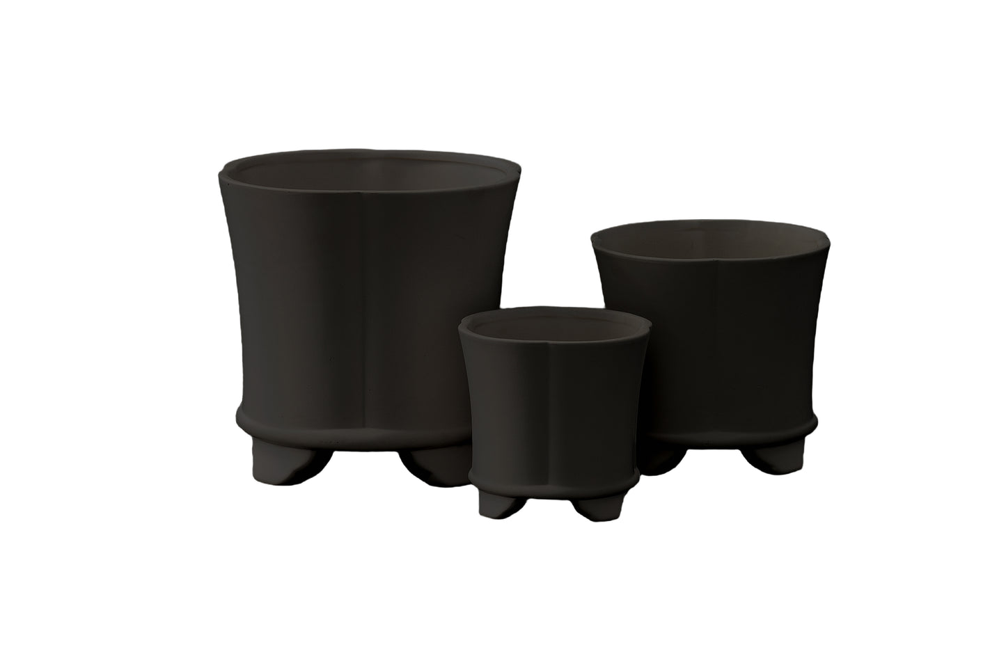 Ceramic Round Pot Matte Finish-10.00"H