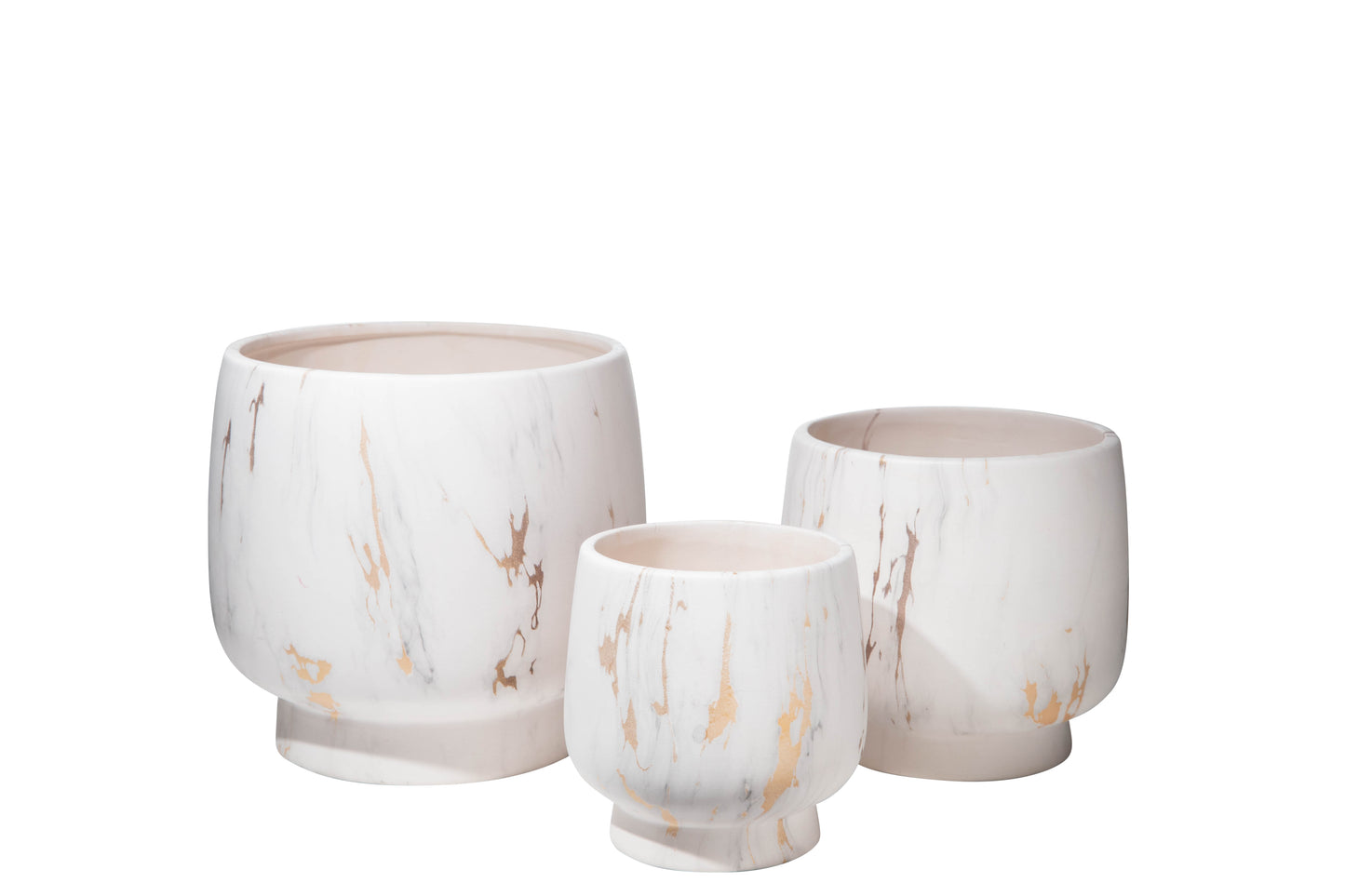 Ceramic Round Pot Matte Finish