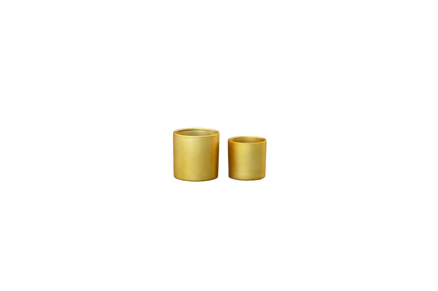 Ceramic Plain Round Pot Matte Finish