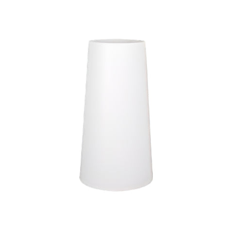 Jora Matte White Bellied Vase