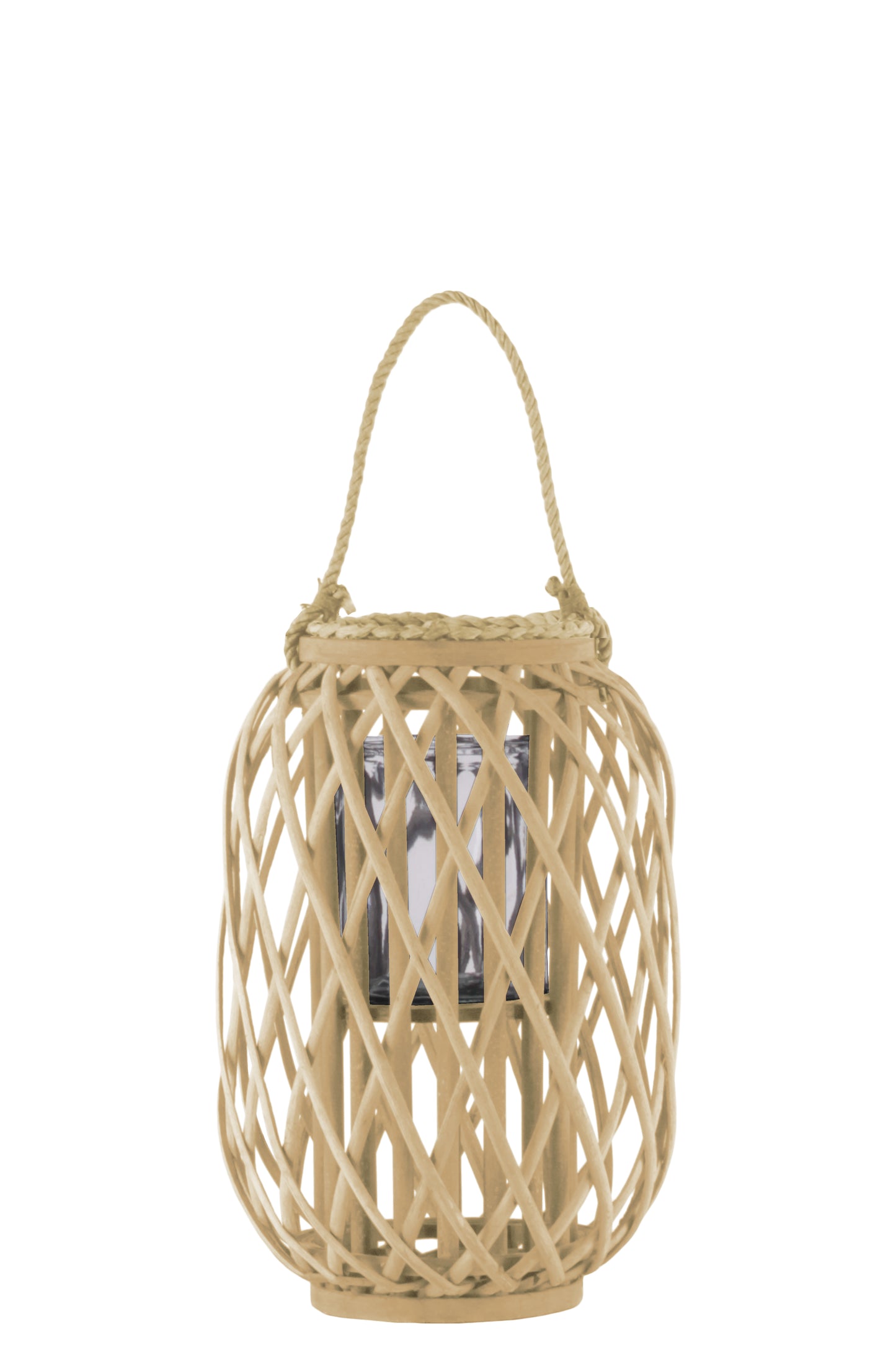 Ravari Natural Round Bamboo Lantern