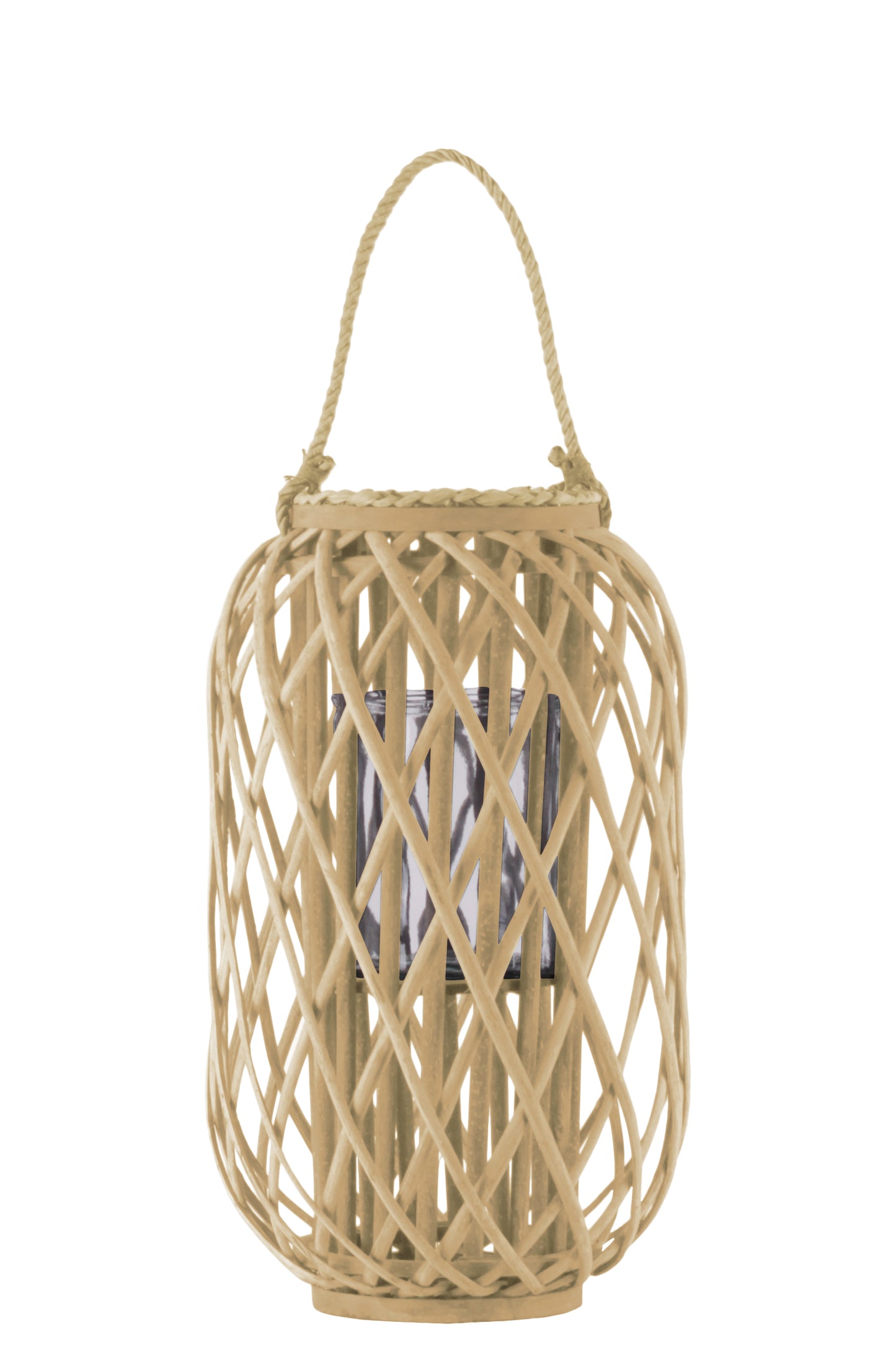 Ravari Natural Round Bamboo Lantern