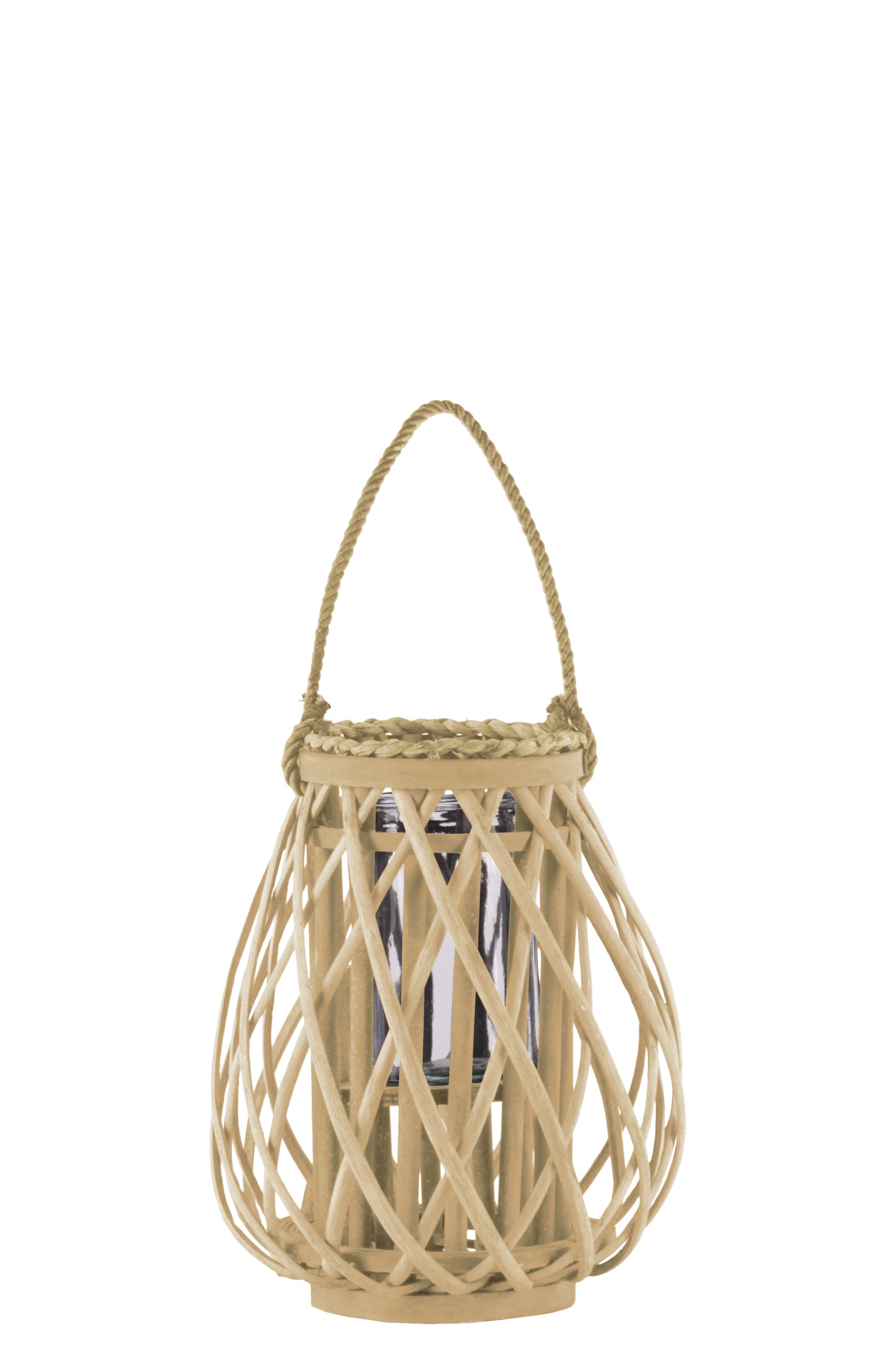 Bamboo Lantern Weathered Finish