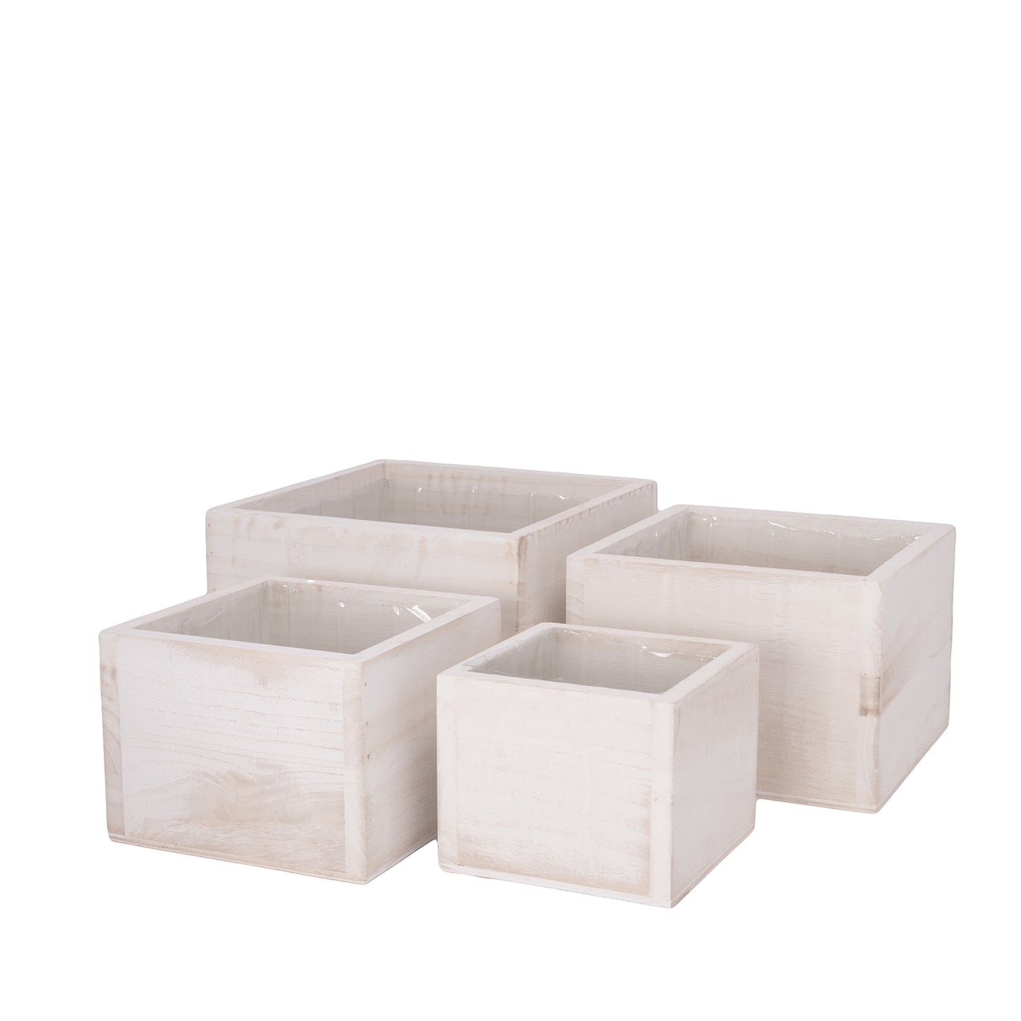 Oryden Wooden Planter Set (Set of 4)