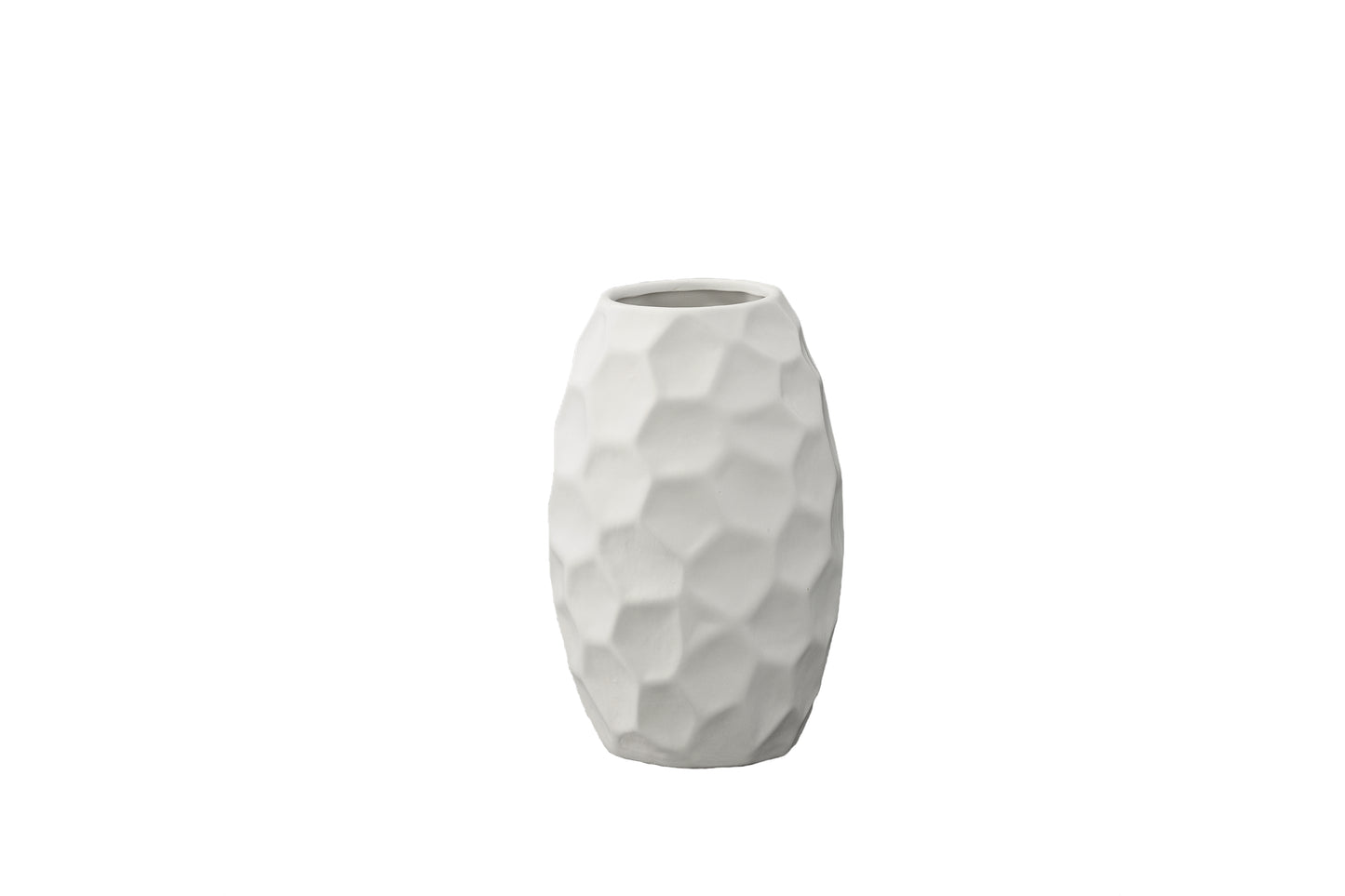 Ceramic Vase Matte Finish White