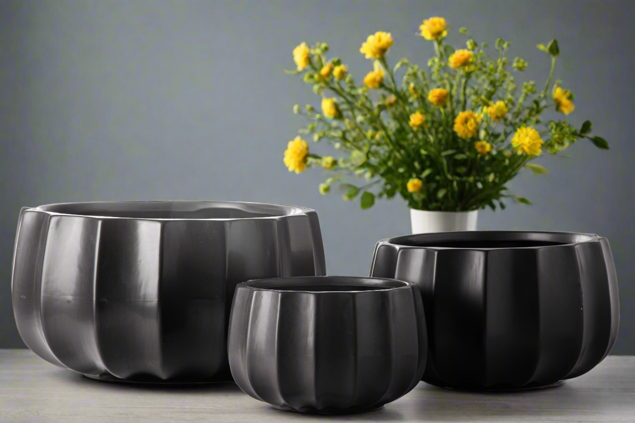 Ceramic Round Bowl Gloss Finish