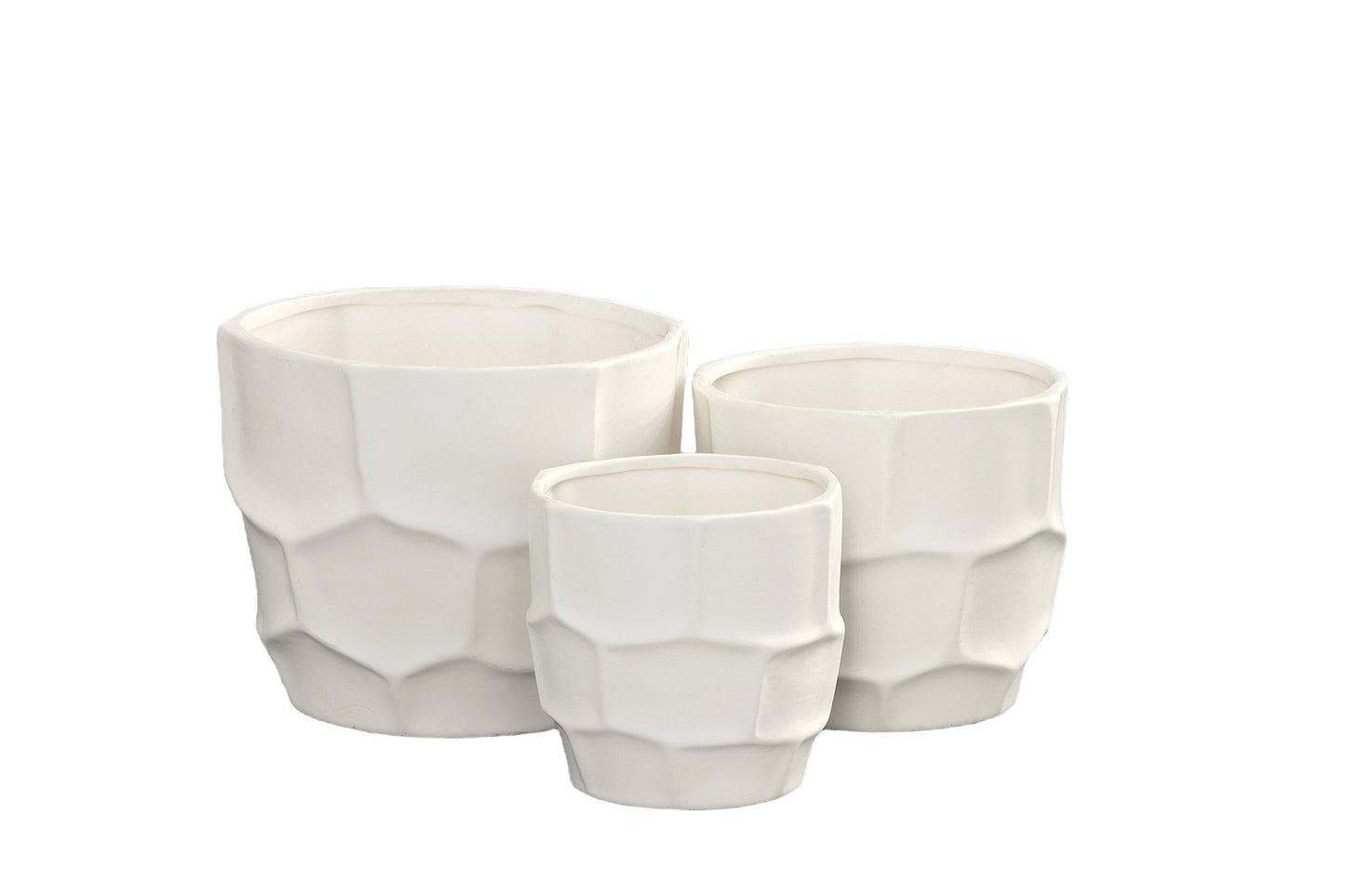 Ceramic Round Pot Matte Finish-6.00"H