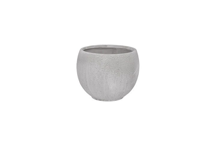 Caelan Stucco Terracotta Sphere Planter (Set of 2)