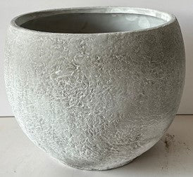 Caelan Stucco Terracotta Sphere Planter (Set of 2)