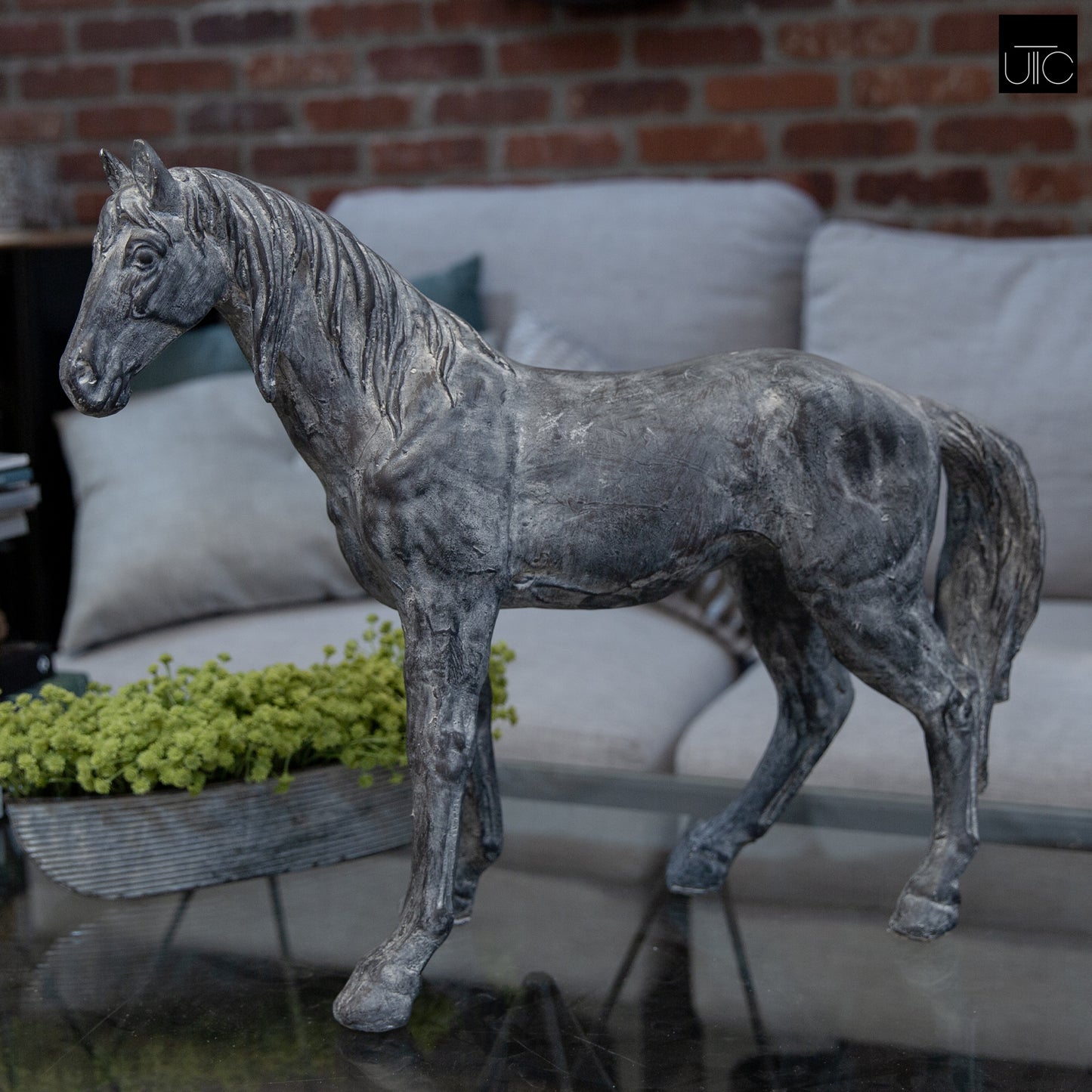 Equinox Decorative Fiberglass Stallion