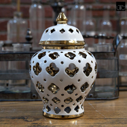 Haven Porcelain Jar with Lid