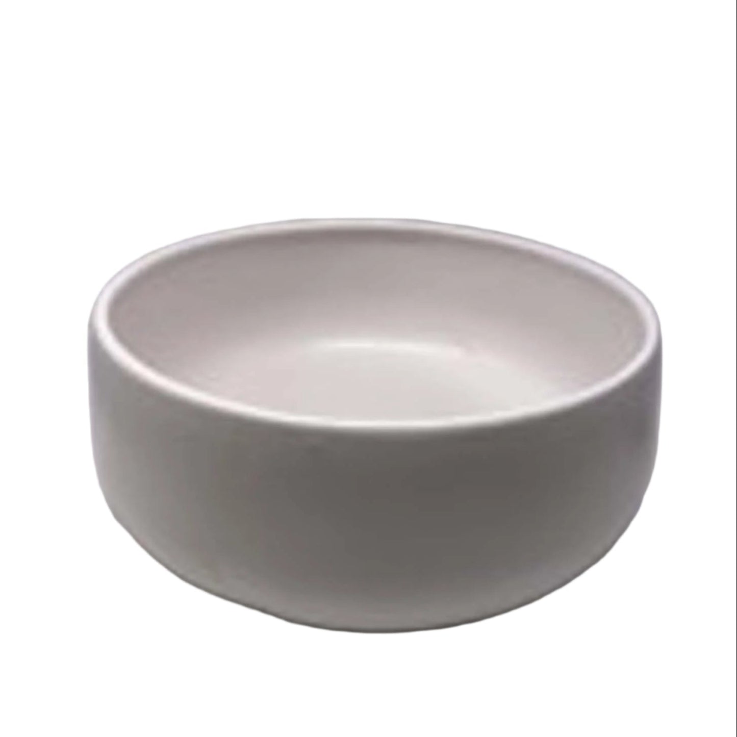 Zara Round Matte White Bowl
