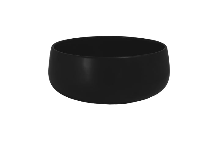 Tarnell Matte Black Dolomite Bowl