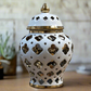 Haven Porcelain Jar with Lid