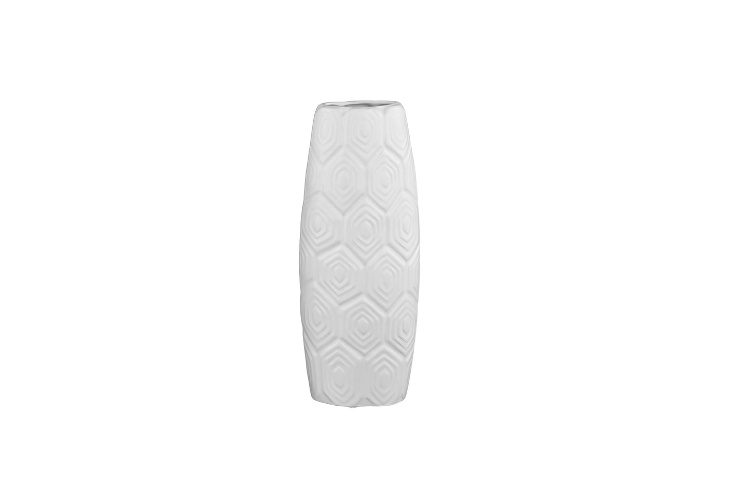 Ceramic Vase Matte Finish White