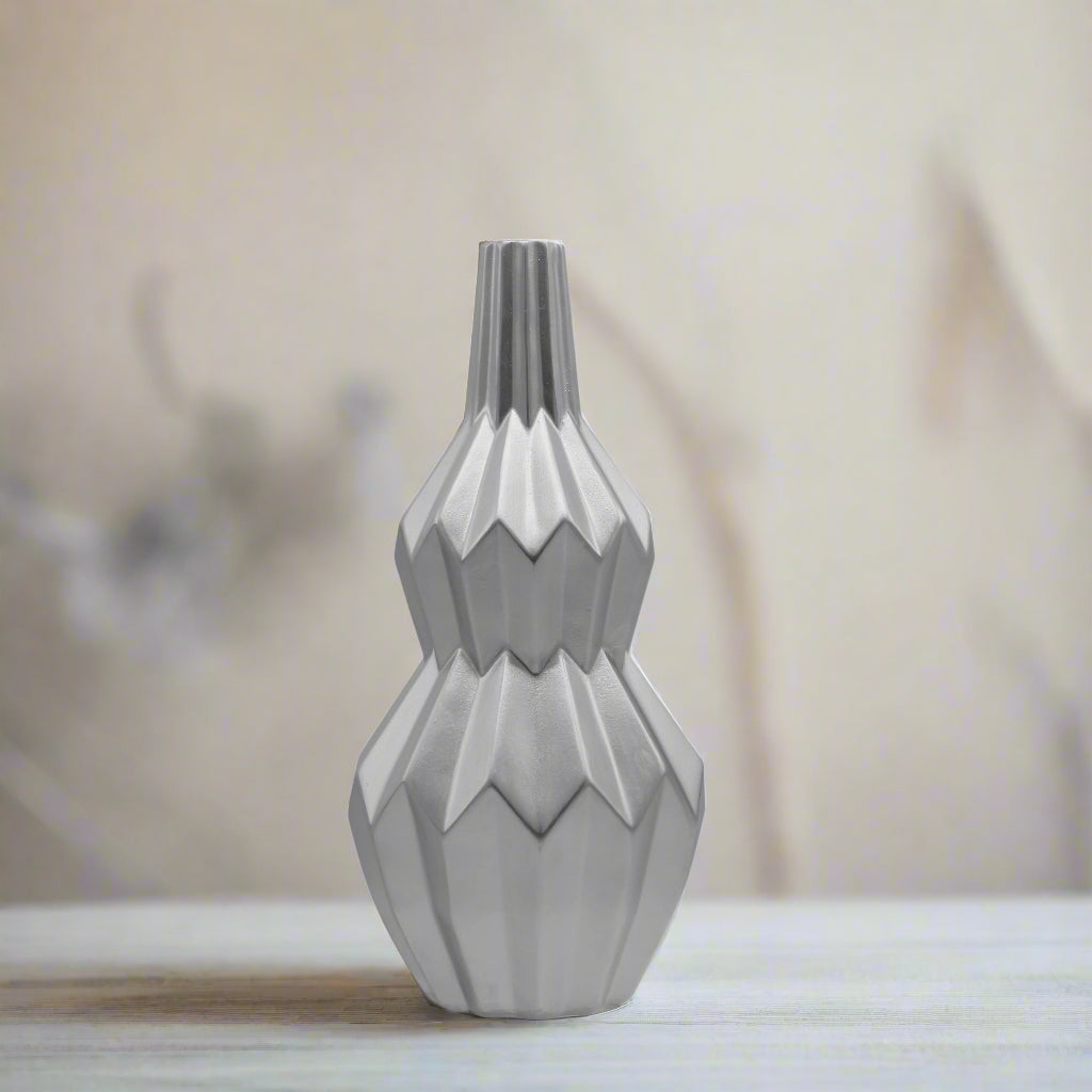 Vallan Textured Ceramic Vase