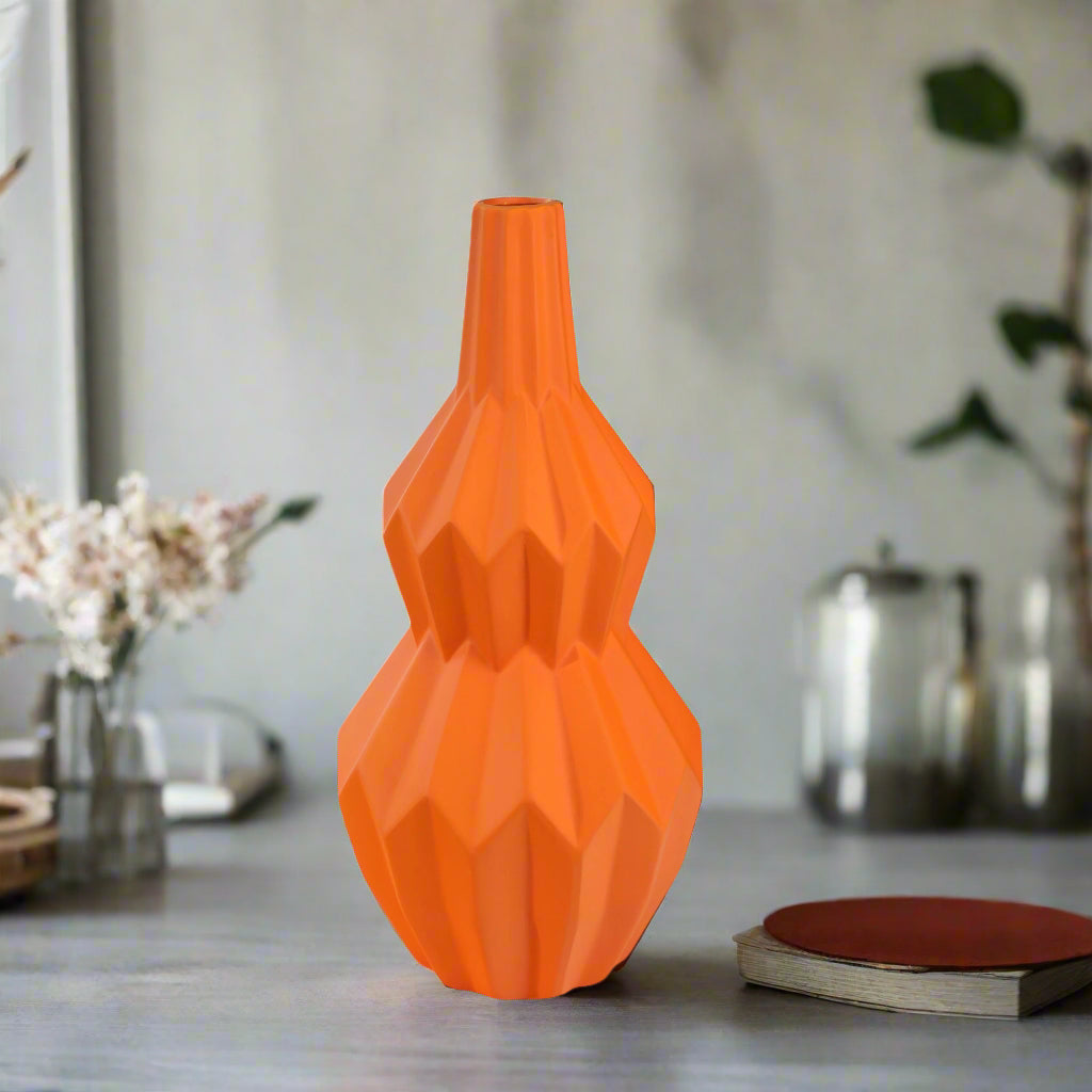 Vallan Textured Ceramic Vase