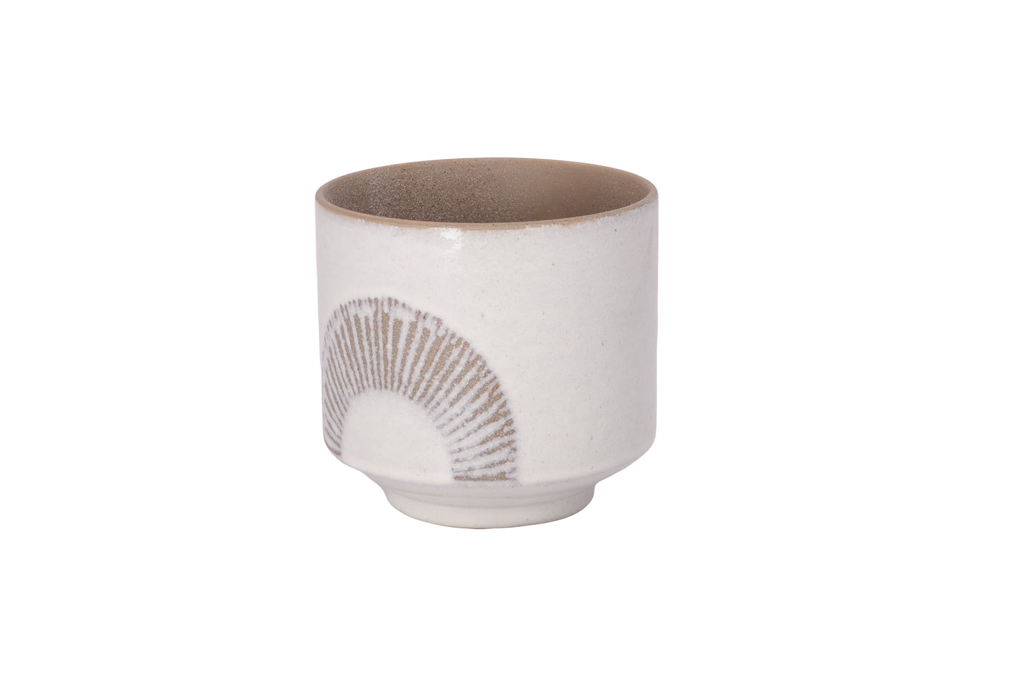 Stoneware Pot Earth Tone Grey-6.00"H -304