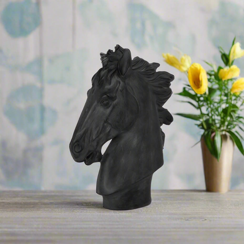 Breslin Resin Horse Head Sculpture