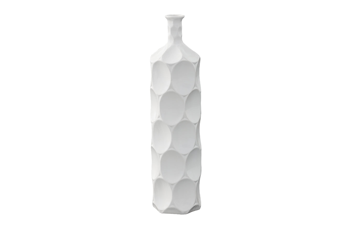 Brionne Dimpled Ceramic Vase