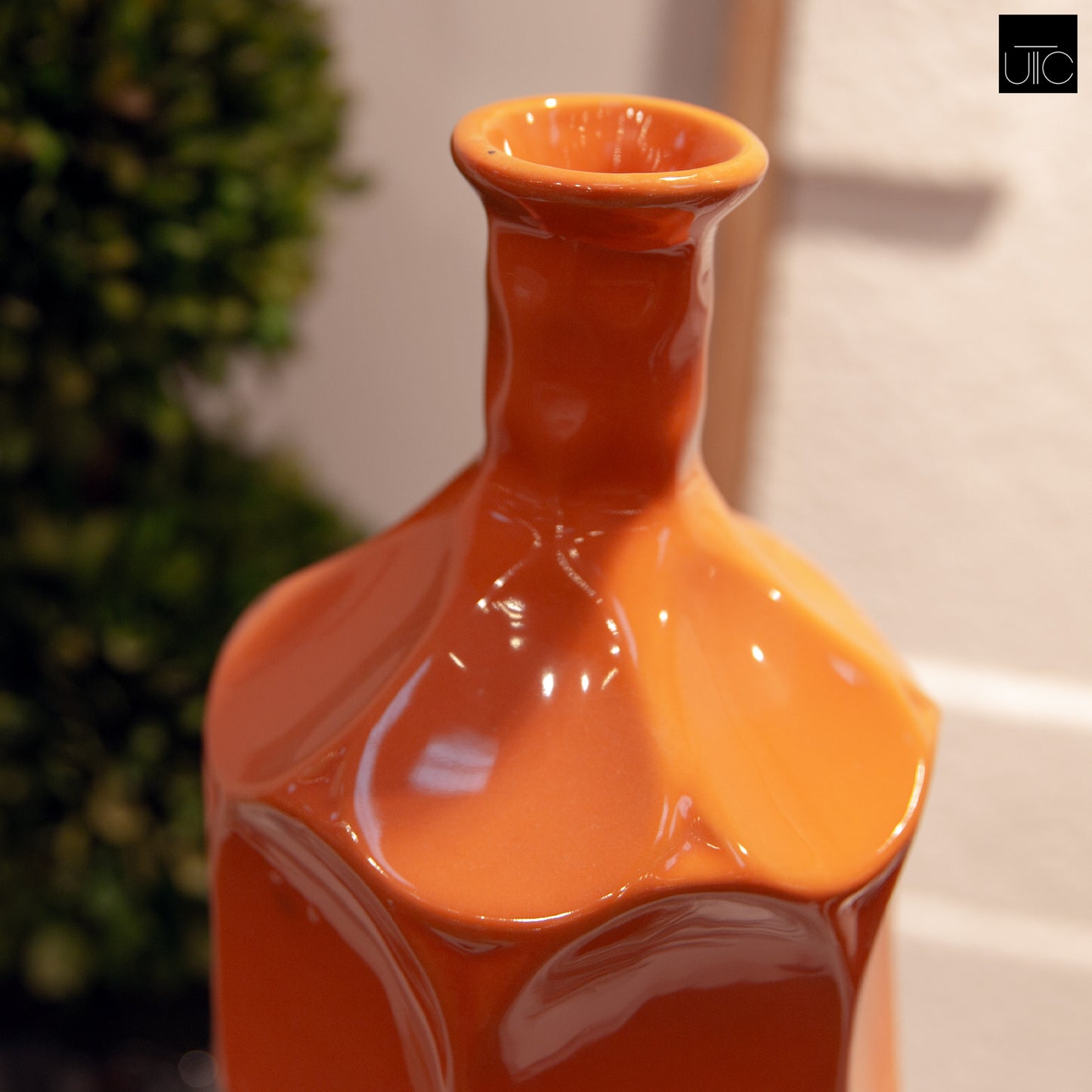 Brionne Dimpled Ceramic Vase