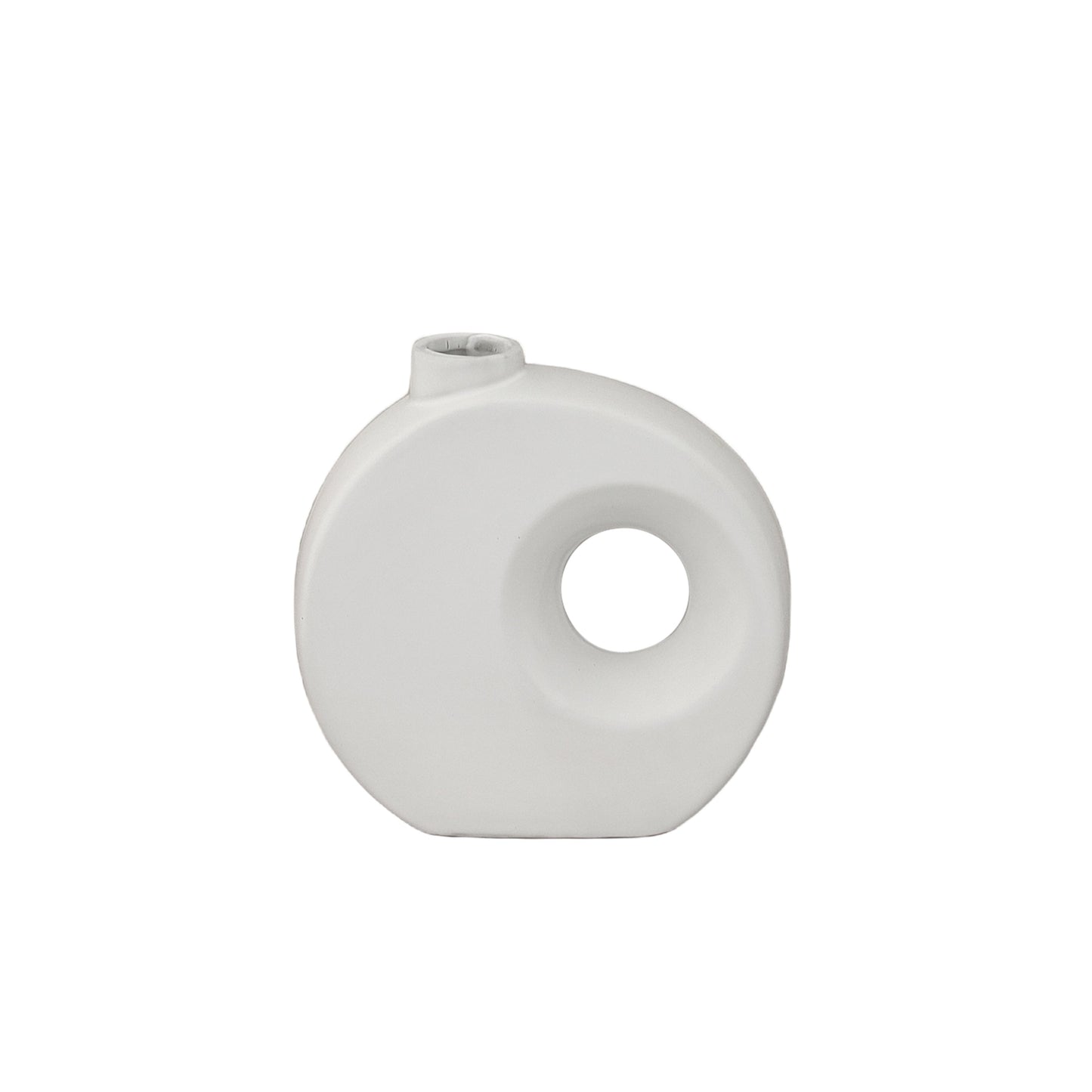 Betty Ceramic Oval Vase