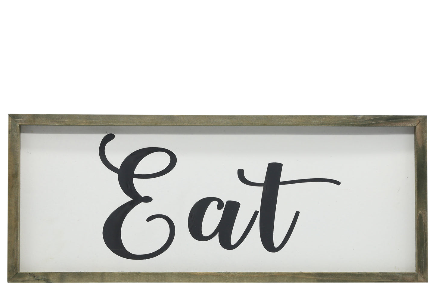 Wood Rectangle Wall Art Painted Finish