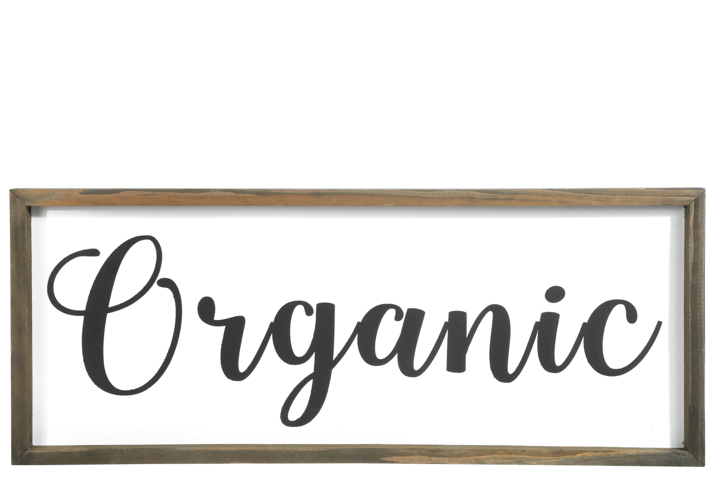 Wood Rectangle Wall Art Painted Finish