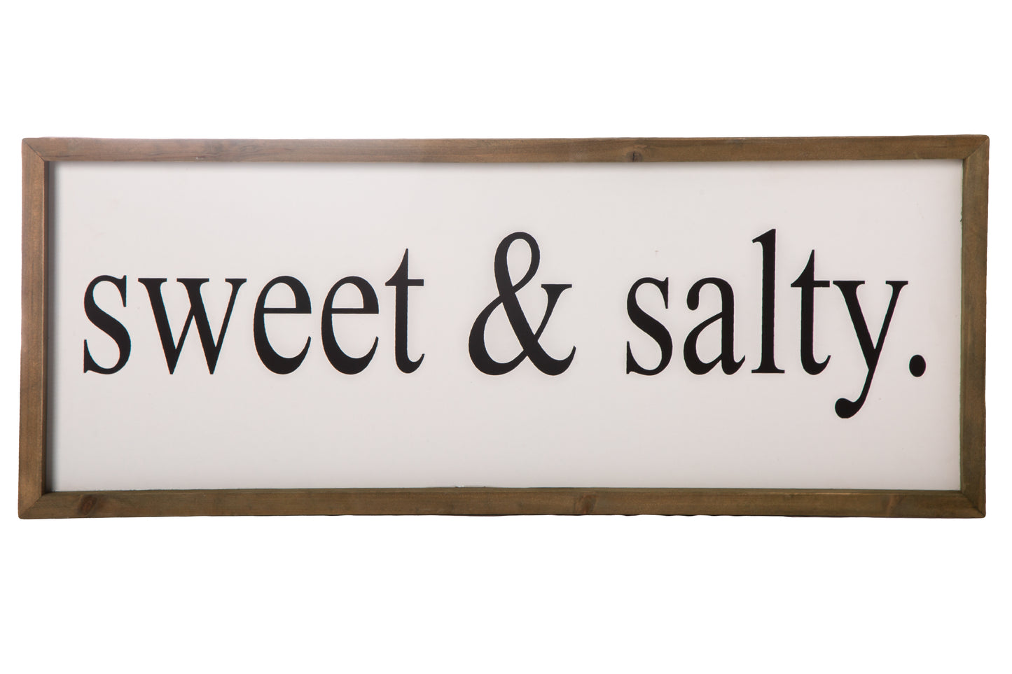 Wood Rectangle Wall Art Painted Finish White-9.50"H -361