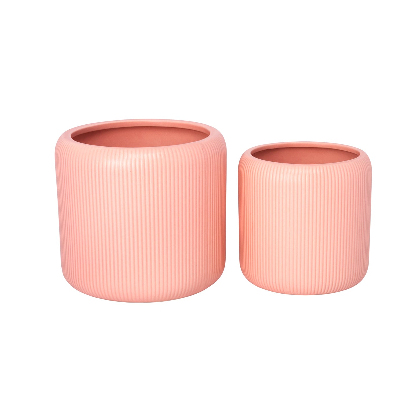 Ceyvon Matte Ceramic Planter Set (Set of 2)
